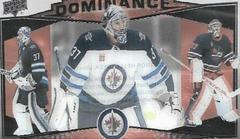 Connor Hellebuyck Hockey Cards 2022 Upper Deck Clear Dominance Prices