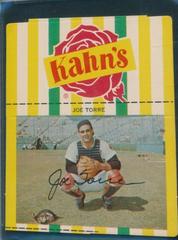 Joe Torre [Small Mask on Ground] Baseball Cards 1967 Kahn's Wieners Prices