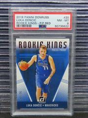 Luka Doncic [Press Proof Red] #20 Basketball Cards 2018 Panini Donruss Rookie Kings Prices