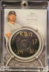 Kris Bryant #SBK-KB Baseball Cards 2024 Topps Sterling Bat Knob Prices