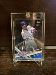 Javier Baez [Blue] Baseball Cards 2017 Topps Clearly Authentic Autographs Prices