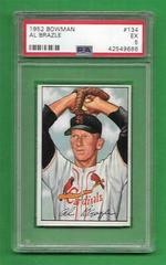 Al Brazle #134 Baseball Cards 1952 Bowman Prices
