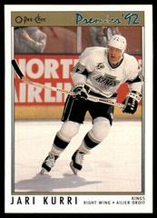 Jari Kurri Hockey Cards 1991 O-Pee-Chee Premier Prices