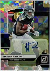 Hassan Haskins [Autograph] #TR-40 Football Cards 2022 Panini Donruss The Rookies Prices