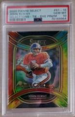 John Elway [Tie-Dye Prizm] #S1-16 Football Cards 2020 Panini Select Select1ons Prices