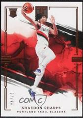 Shaedon Sharpe #15 Basketball Cards 2022 Panini Impeccable Prices