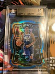 Markelle Fultz [Die Cut Light Blue Prizm] #195 Basketball Cards 2017 Panini Select Prices
