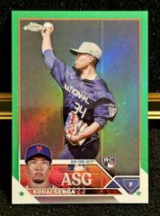 Kodai Senga [Green] #ASGC-39 Baseball Cards 2023 Topps Chrome Update All Star Game Prices