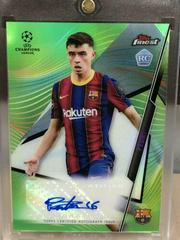Pedri Soccer Cards 2020 Topps Finest UEFA Champions League Autographs Prices
