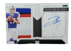 Josh Allen [Jersey Autograph Green] #206 Football Cards 2018 Panini Playbook Prices
