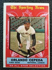 Orlando Cepeda [All Star] Baseball Cards 1959 Topps Prices