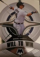 Miguel Cabrera #WW-8 Baseball Cards 2022 Panini Mosaic Will to Win Prices