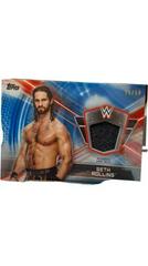 Seth Rollins [Blue] Wrestling Cards 2019 Topps WWE Road to Wrestlemania Shirt Relics Prices