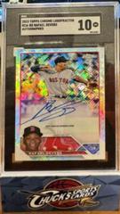 Rafael Devers #RCA-RD Baseball Cards 2023 Topps Chrome Logofractor Autograph Prices