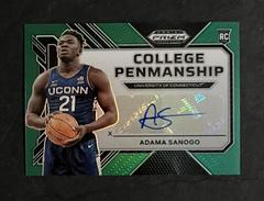 Adama Sanogo [Green] #CP-ADS Basketball Cards 2023 Panini Prizm Draft Picks College Penmanship Autographs Prices