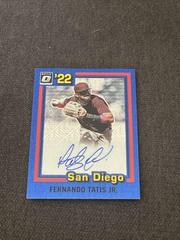 Fernando Tatis Jr. [Pandora Blue] #R88S-FT Baseball Cards 2022 Panini Donruss Optic Retro 1988 Signatures Prices