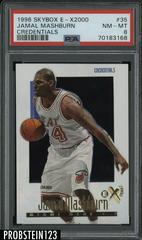Jamal Mashburn Credentials #35 Basketball Cards 1996 Skybox E-X2000 Prices