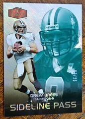 Drew Brees [Emerald] #256 Football Cards 2006 Flair Showcase Prices