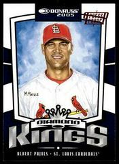 Albert Pujols [Press Proof Red] Baseball Cards 2005 Donruss Prices