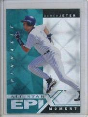 Derek Jeter [Moment Emerald] #E8 Baseball Cards 1998 Pinnacle Epix Prices