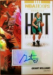 Grant Williams Basketball Cards 2019 Panini Hoops Hot Signatures Rookies Prices