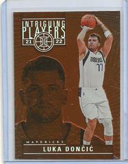 Luka Doncic [Gold] #9 Basketball Cards 2021 Panini Illusions Intriguing Players Prices