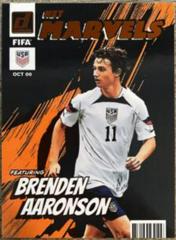 Brenden Aaronson [Orange] #25 Soccer Cards 2022 Panini Donruss Net Marvels Prices