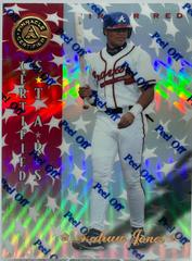 Andruw Jones [Mirror Red] #150 Baseball Cards 1997 Pinnacle Certified Prices