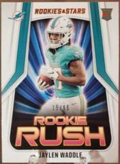 Jaylen Waddle [Orange] #RR8 Football Cards 2021 Panini Rookies and Stars Rush Prices