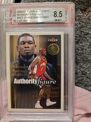 Dikembe Mutombo/DerMarr Johnson #AF3 Basketball Cards 2000 Fleer Authority Authority Figures Prices