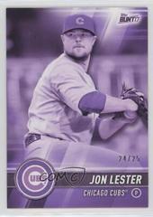 Jon Lester [Purple] #121 Baseball Cards 2017 Topps Bunt Prices