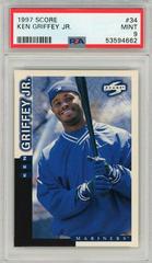 Ken Griffey Jr. #34 Baseball Cards 1997 Score Prices