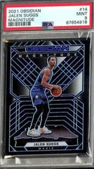 Jalen Suggs #14 Basketball Cards 2021 Panini Obsidian Magnitude Prices