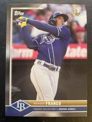 Wander Franco #1 Baseball Cards 2022 Topps X Bobby Witt Jr. Crown Prices