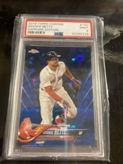 Mookie Betts #140 Baseball Cards 2018 Topps Chrome Sapphire Prices
