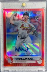Andre Pallante [Red] #AC-APA Baseball Cards 2022 Topps Chrome Update Autographs Prices