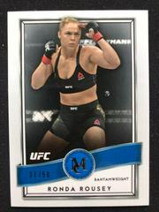Ronda Rousey [Sapphire] Ufc Cards 2016 Topps UFC Museum Collection Prices
