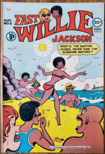 Fast Willie Jackson #6 (1977) Comic Books Fast Willie Jackson