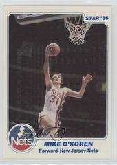 Mike O'Koren Basketball Cards 1985 Star Prices