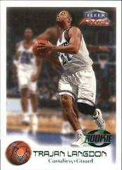 Trajan Langdon #114 Basketball Cards 1999 Fleer Focus Prices
