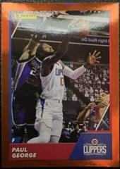 Paul George [Orange] #47 Basketball Cards 2021 Panini NBA Card Collection Prices
