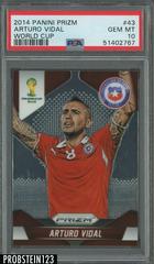 Arturo Vidal Soccer Cards 2014 Panini Prizm World Cup Prices