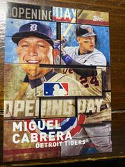 Miguel Cabrera [Blue] #OD-16 Baseball Cards 2018 Topps MLB Opening Day Prices