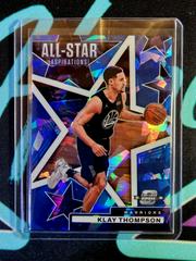 Klay Thompson [Blue Ice] #21 Basketball Cards 2021 Panini Contenders Optic All Star Aspirations Prices
