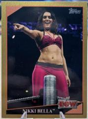 Nikki Bella [Gold] #78 Wrestling Cards 2009 Topps WWE Prices