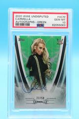 Carmella [Green] #A-CM Wrestling Cards 2020 Topps WWE Undisputed Autographs Prices