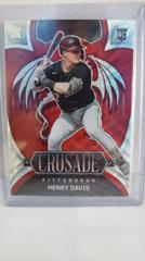 Henry Davis [Red Wave] #2 Baseball Cards 2023 Panini Chronicles Crusade Prices