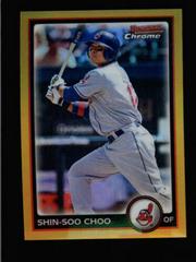 Shin Soo Choo [Orange Refractor] Baseball Cards 2010 Bowman Chrome Prices
