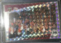 LeBron James [Mosaic] #12 Basketball Cards 2021 Panini Mosaic Bang Prices