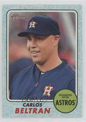 Carlos Beltran [Blue Border] Baseball Cards 2017 Topps Heritage Prices
